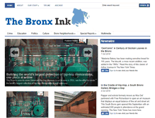 Tablet Screenshot of bronxink.org